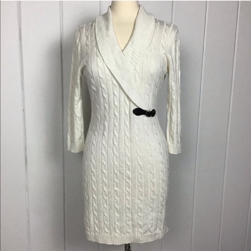 CK | off white, knitted dress